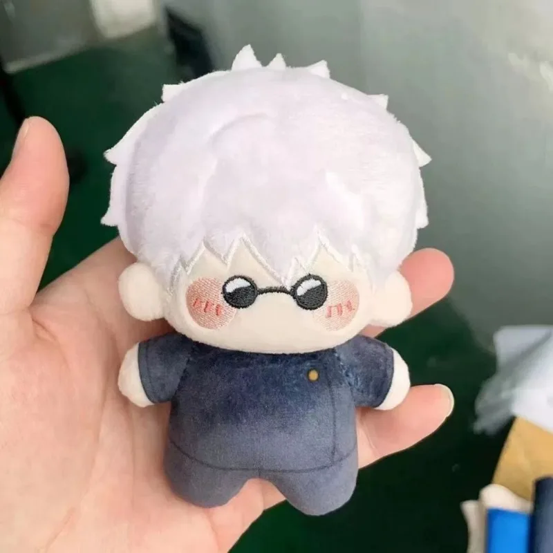 Plush Doll 12cm Jujutsu Kaisen Plush Doll Keychain Accessory Anime Geto Suguru Satoru Gojos Mini Plushie Toy Soft Cosplay Starfish Body Toy