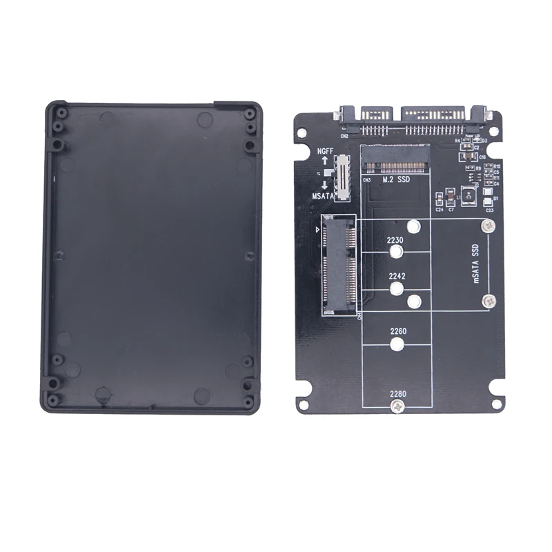 2.5inch Enclosure USB 3 Adapter mSATA SSD M2 SSD to USB3.0 Converter mSATA M2 USB Adapter Case SSD External USB M.2 to USB Riser