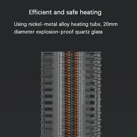 DESGEO 50W Smart Aquarium Heater - APP Control, Intelligent Constant Temperature  Precise Thermostat for Fish Tanks - Image 2