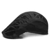 Breathable Mesh Adjustable Cozy Cotton Newsboy Hat Men's Mesh Flat Golf Caps 1