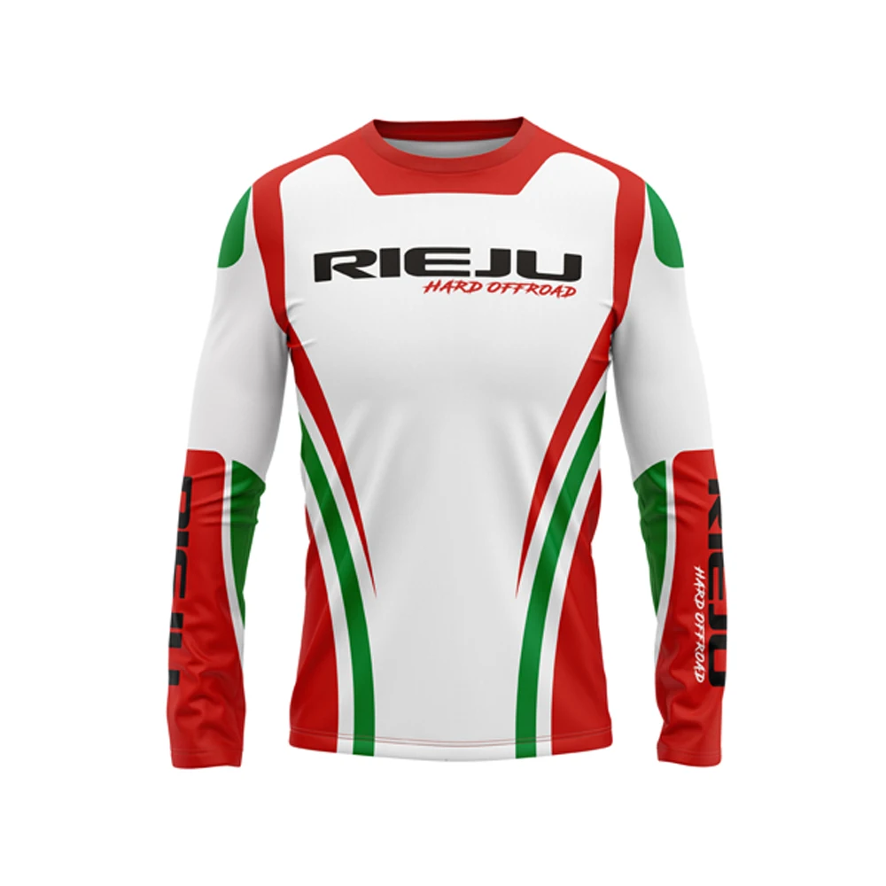 

2023 Motocross Jersey Long Sleeve Enduro Cycling Jersey MTB Downhill Mountain Bike DH Maillot Ciclismo Hombre Quick Drying Shirt