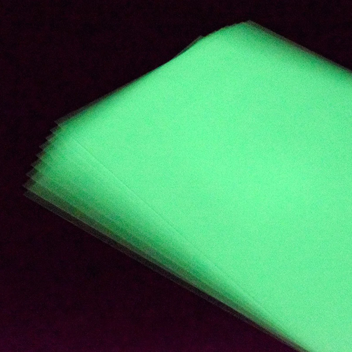 Luminous Heat Shrink Plastic Sheet Shrinkles Film Paper DIY Handmade Shrinky Pendant Keychain Craft Gift Making Materials 5Pcs