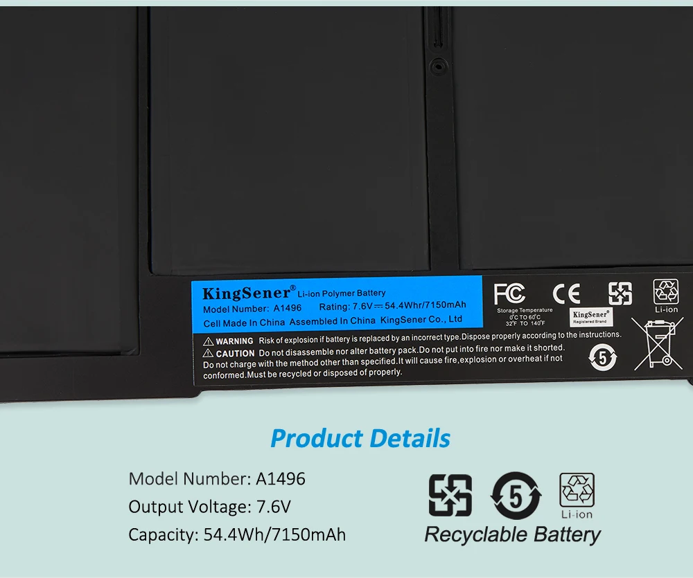 A1496 Apple Macbook Air A1466 13 Original Battery | Battery Macbook Air Model - Laptop Batteries - Aliexpress