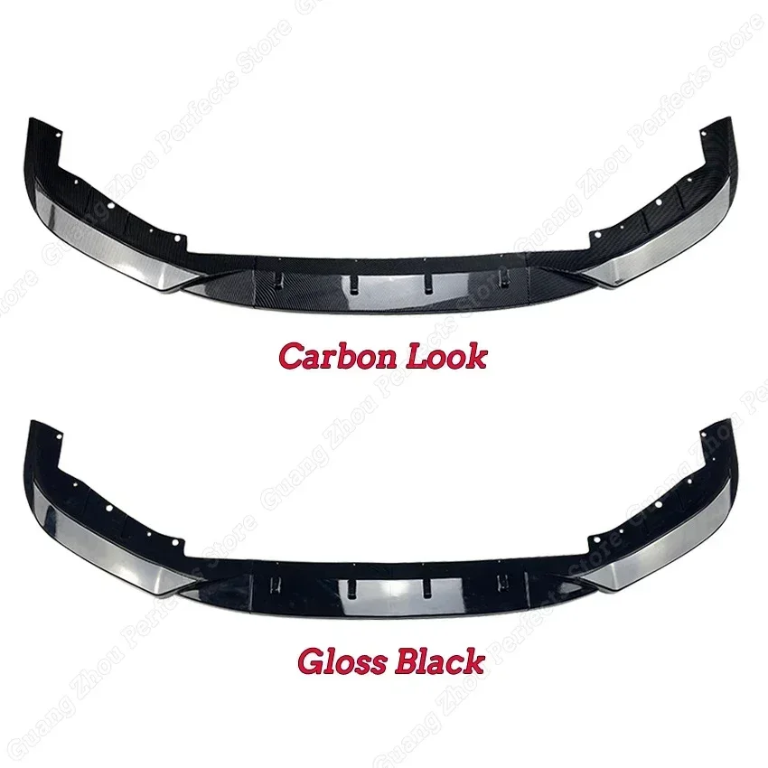 Front Bumper Lip Splitter Diffuser Body Kit Spoiler Bumper Guard Protection For BMW 5 Series G30 525i 530i 2017 2018 2019 2020