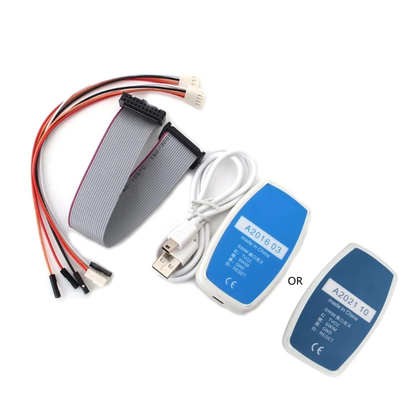 St-Link / V2 C-N Ad Alte Prestazioni Per Stm32-Stm8 Mcus Usb Jtag-Swd Programmatore In Circuito Emulatore Debugger Dimensioni Compatte