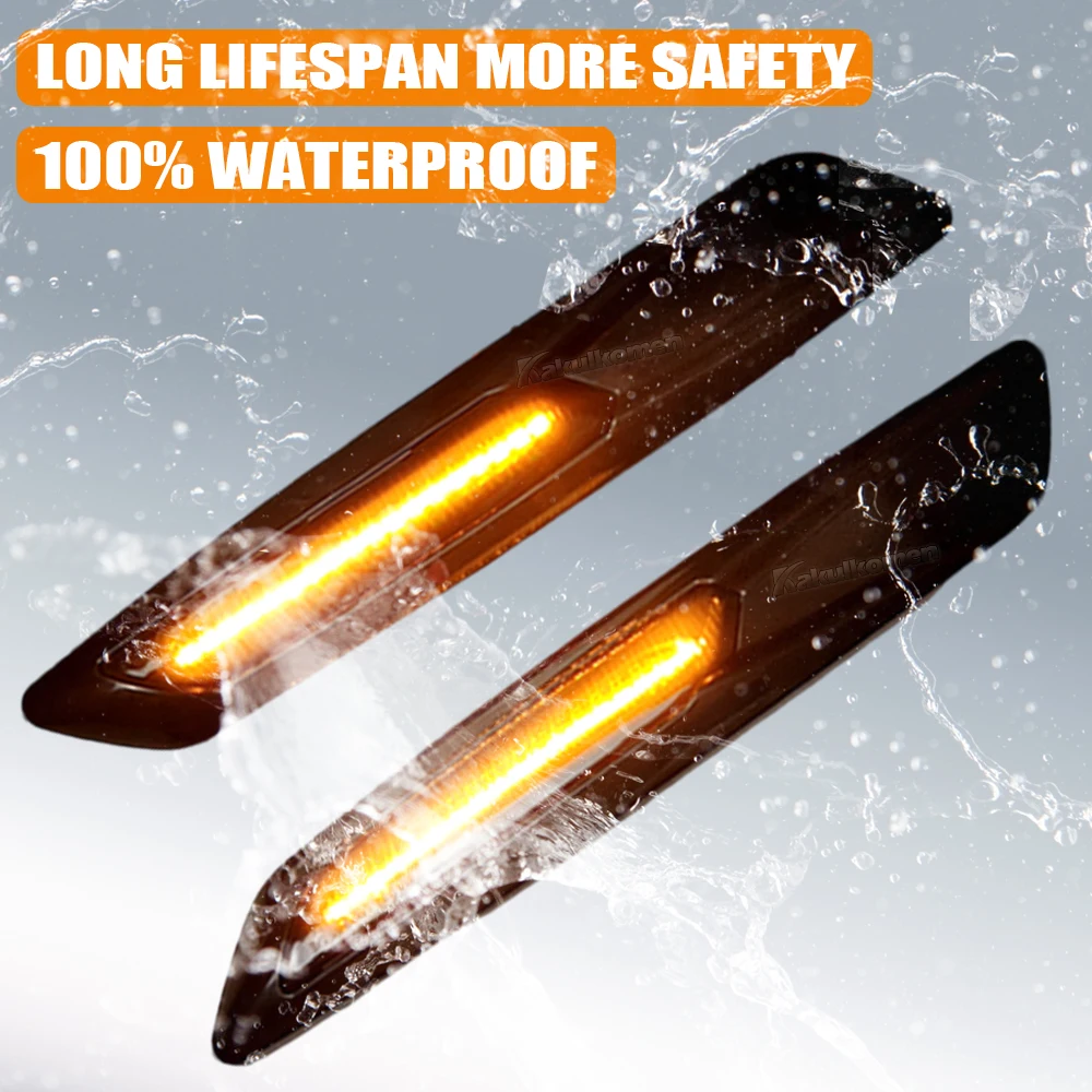 車のサイドライト ダイナミック ターンシグナル ライト サイドフェンダー マーカー インジケーター ライト 2個 用 シート 用 イ ミラー ターンシグナルライト 車用LEDダイナミックターンシグナルウィンカーサイドマーカーフェンダーライトプジョー207 308 30 サイド ... インジケーターライト 2x LED ダイナミックサイドマーカーターンシグナルライトシーケンシャルウインカーランプ 911 カレラタル