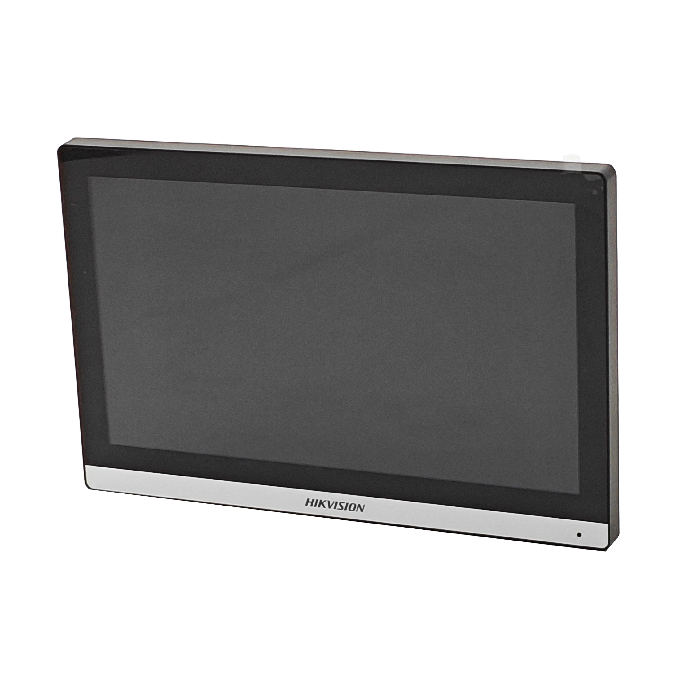 Multi-Language Hikvision DS-KH6350-WTE1 Video Intercom IP-Based Indoor Station 7-Inch Touch Screen POE WIFI Wireless Monitor