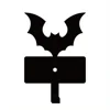 Key Holder Wall Bat Holder Decor Metal Key Hooks Rack Cute Vampire Bat Key Hooks Hanging Dog Leash Wallet Belt Umbrella Towel 3
