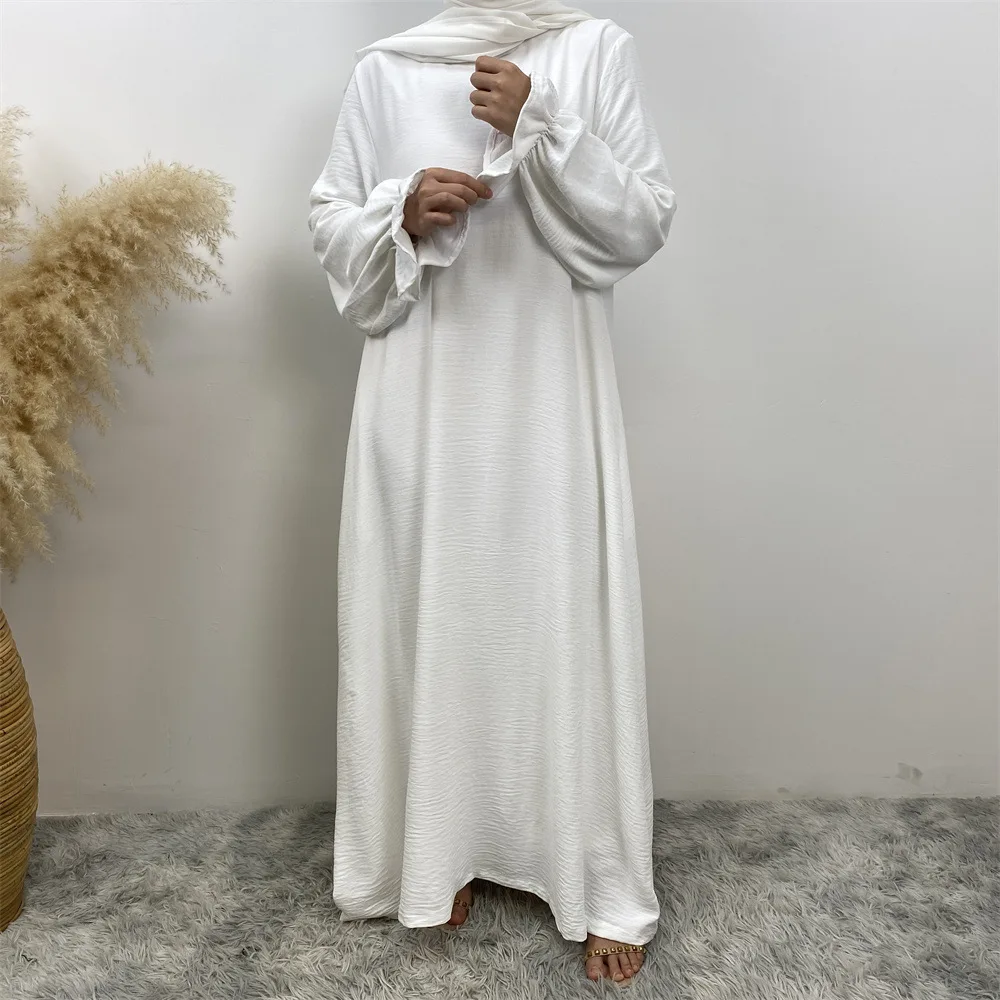 

Femme Musulman Vestidos Women Muslim Maxi Dress Modest Abaya Dubai Turkey Kaftan Eid Ramadan Islamic Clothing Arabic Robe Caftan
