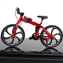 Miniature Alloy Bicycle Diecast Toy - Finger Mountain Racing Edition (With foam box)