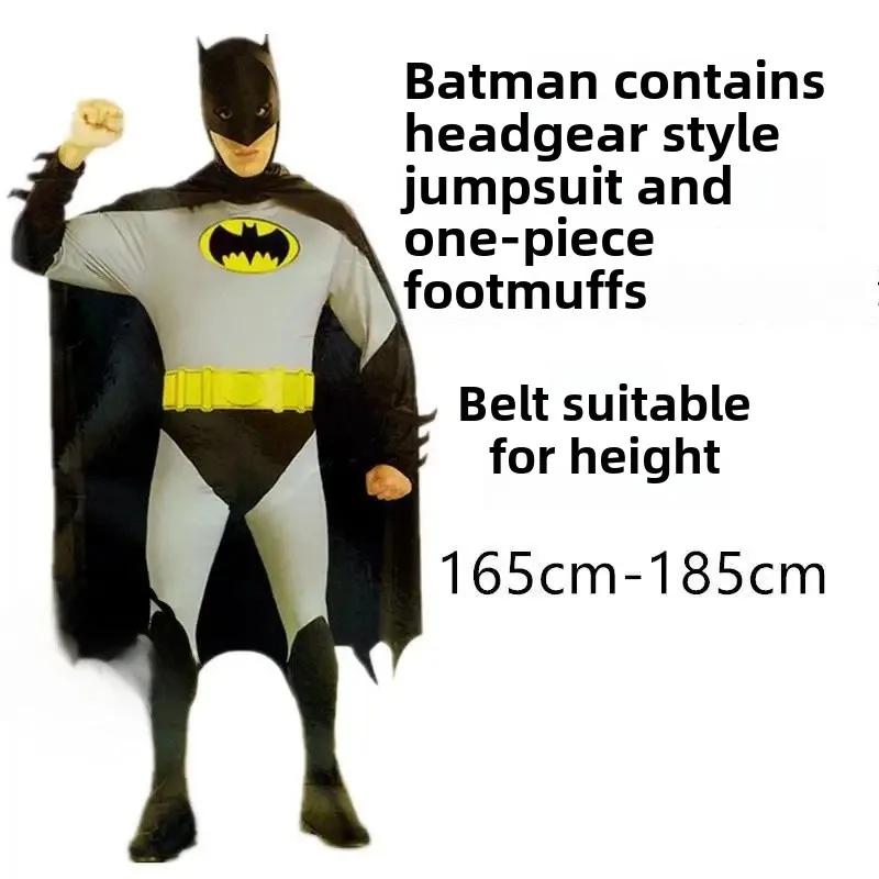 Adult Batman Superman Movie Performance Costume Halloween Show Performance Chinese Manufacturer Special Use Clothing Accessory
