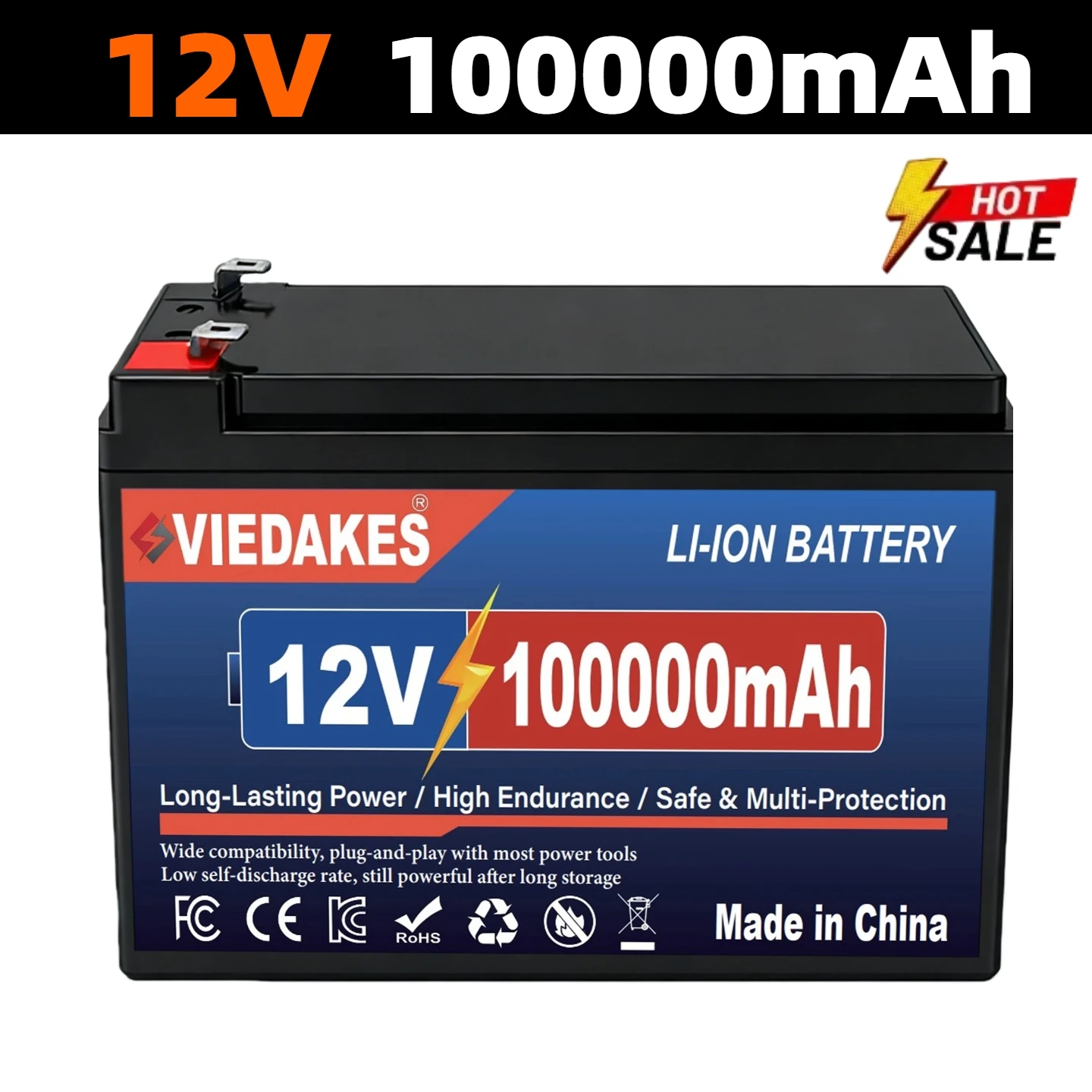 12V 100000mAh
