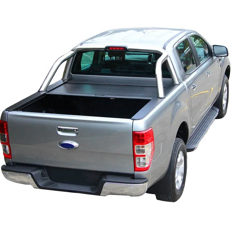 

4x4 Aluminum roller shutter tonneau cover for pickup FordRanger T6 / T7 truck bed accessories