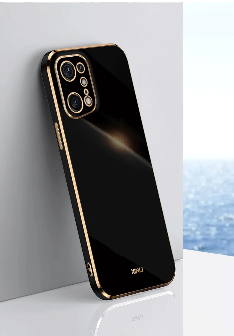 Funda For Oppo Find X5 Pro Case Tyylikäs pinnoitettu puhelimen kuori Oppo Find X5 Lite Case Ylellinen Pehmeä Silikoni Iskunkestävä B_voghion.com