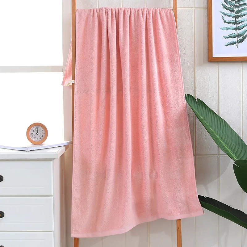Bath Towel Adults Bamboo Fiber Natural Wormwood Antibacterial Soft Water Absorbent Large Beach Washcloth Microfiber Towel microfiber towel bath towel bamboo fiber towel