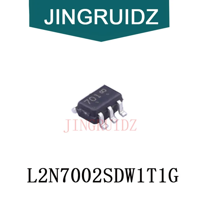 100pcs/lot MOSFET 2N7002DW K72 72K 2N7002 7002 L2N7002SDW1T1G SC88