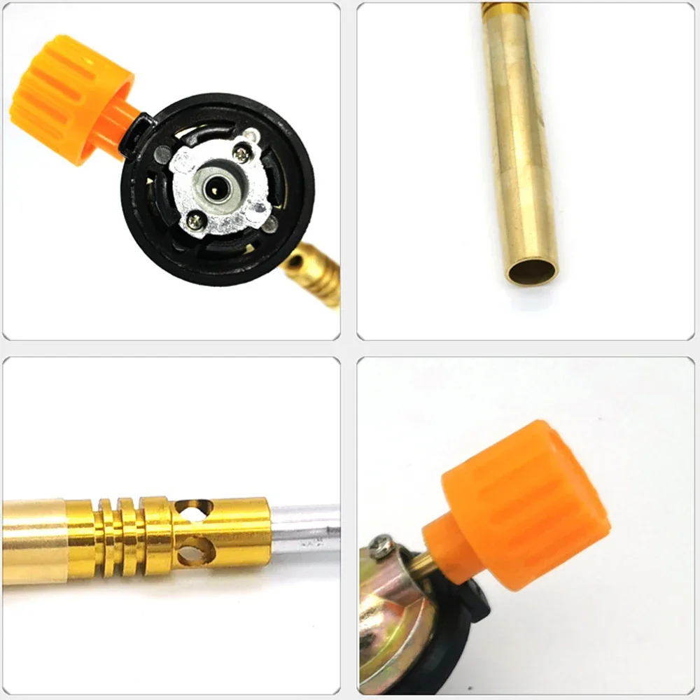 Portable Solder Welding Gas Torch Blowtorch Butane Lighter 1/2Pcs