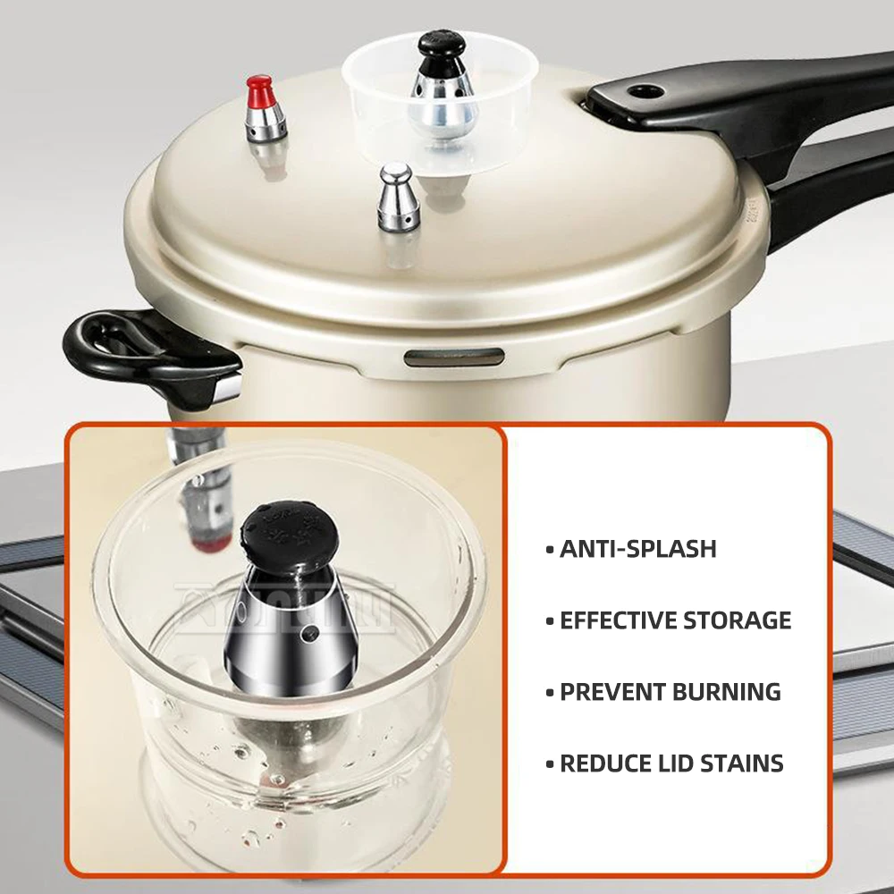 Household Kitchen Nonstick Pressure Cooker Multifunction Pressure Cooker for Gas and Induction Cooker 2