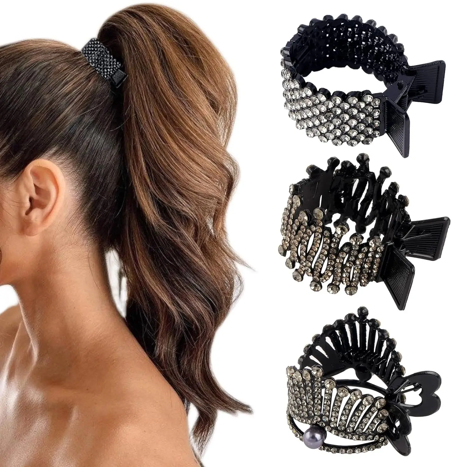 Рисунок 5 - Маленькие заколки для волос для конского хвоста