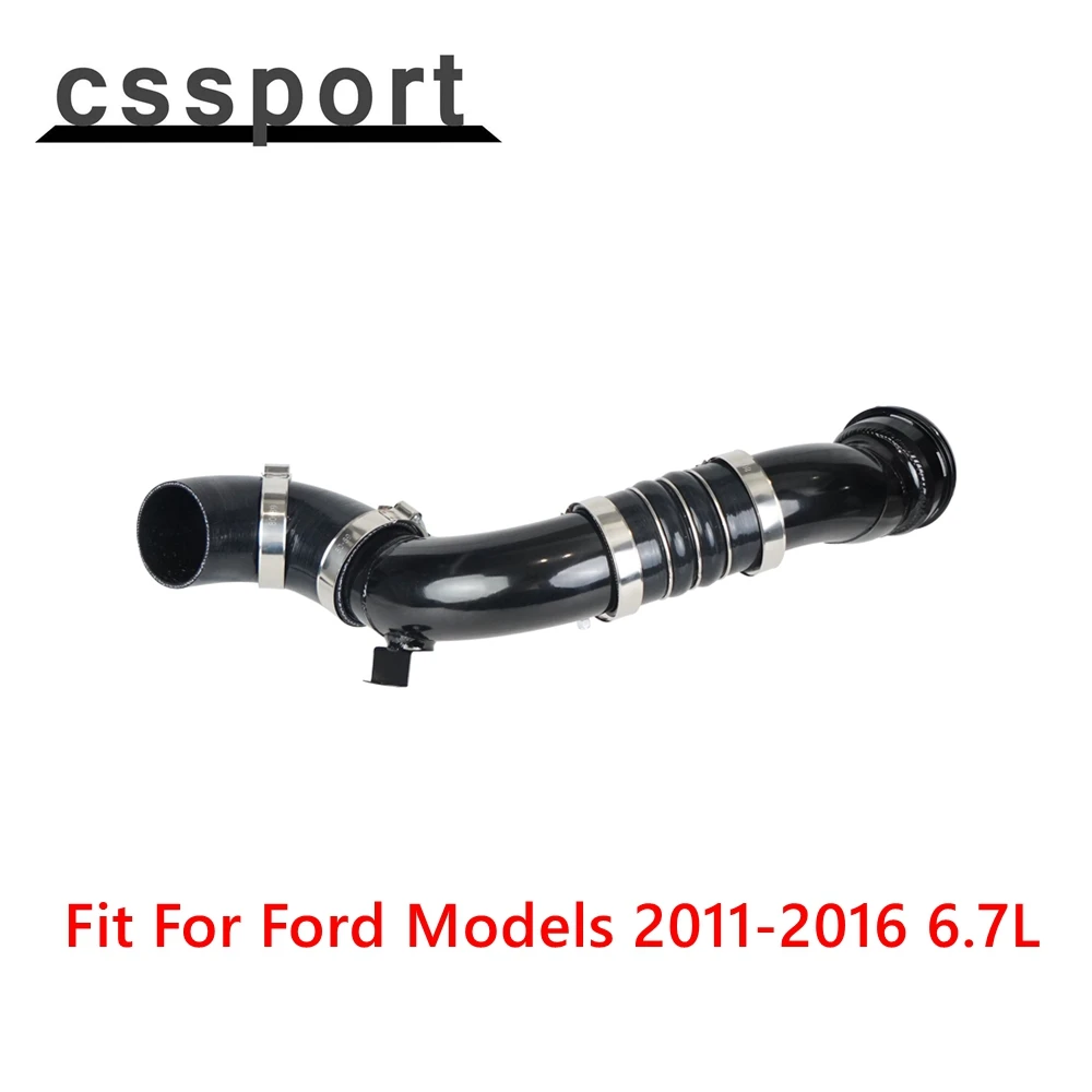 

Stainless Steel Cold Side Intercooler Pipe Kit Fit For Ford Models 2011-2016 6.7L OE FIX Black 667-300 Car Accessories
