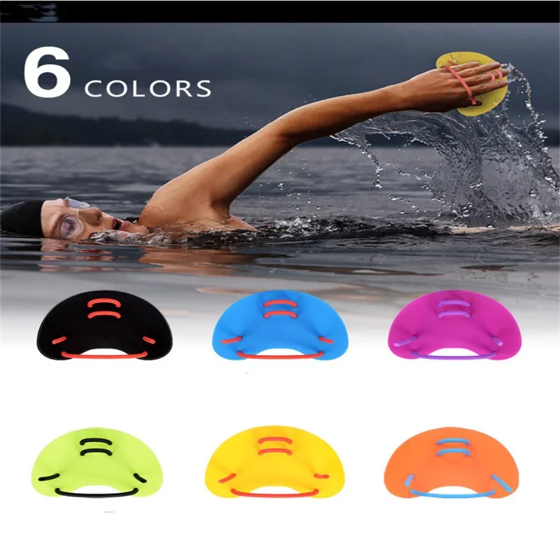 High Quality Swimming Hand Paddles Fins Adjustable Swim Training Hand Paddles for Adults Children ласты для плавания 오리발 Dive