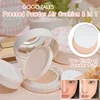 Double Cushion Air Cushion Compact Powder 2-in-1 BB Cream Concealer Setting Translucent Powder High Coverage Base Makeup 1