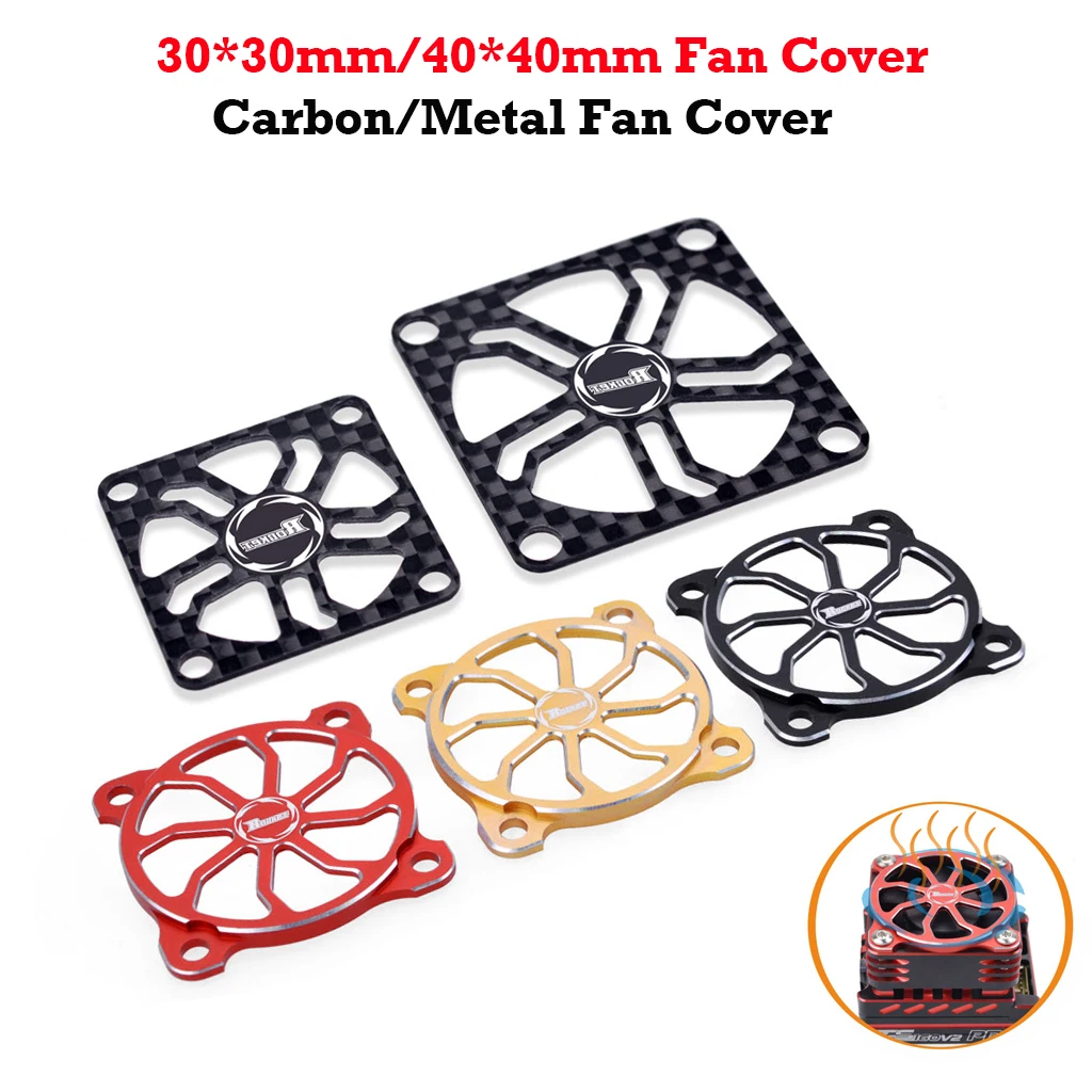 RocketRcRCMotorESCCoolingFanProtectiveCoverGuard30mm40mm