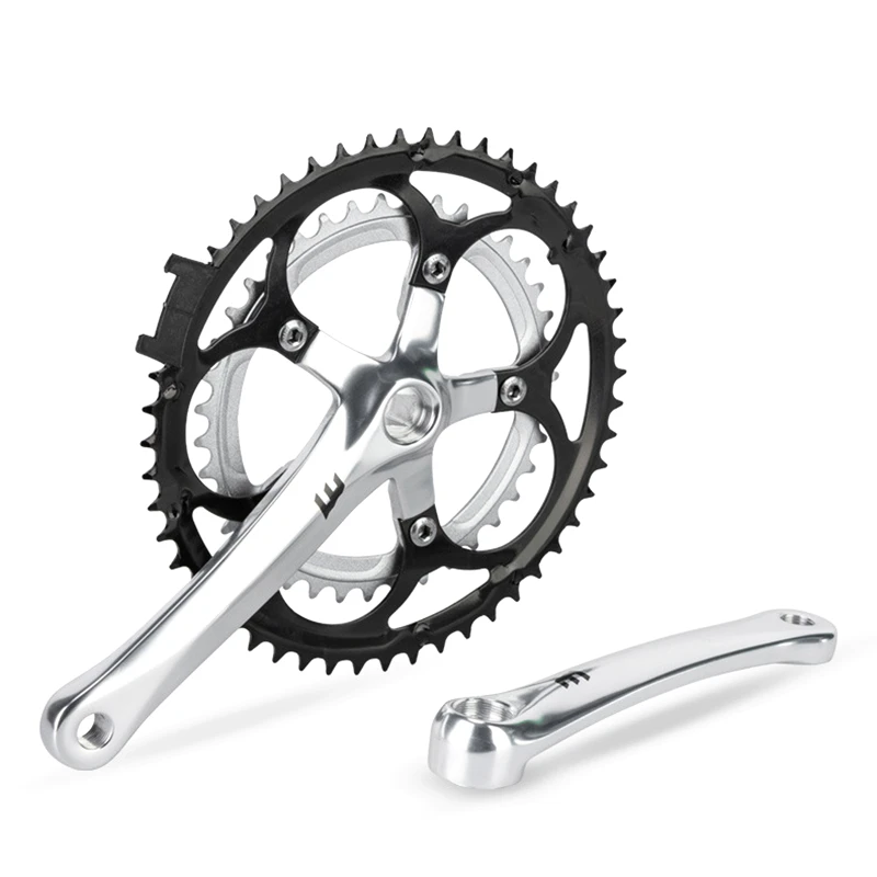 Chooee Road Bike Crankset Folding Bicycle Crank Chainring Double