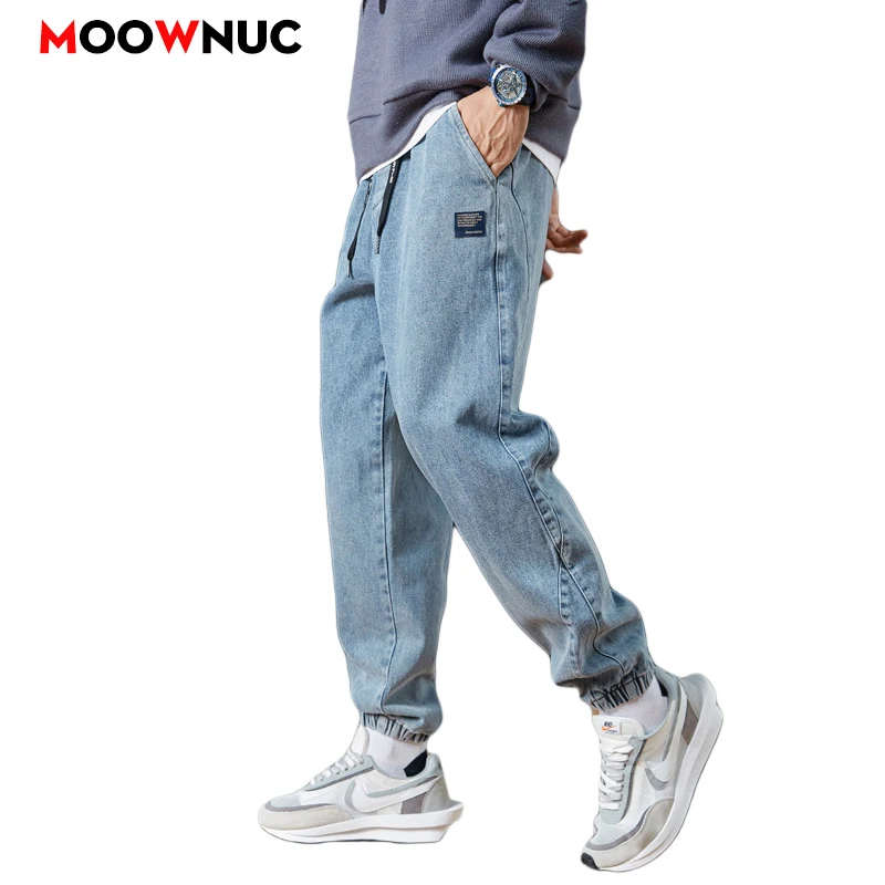 

Jeans Man Pants Trousers Winter Men's Clothing Streetwear Demin Casual Cargo Pants Spring Fashion Autumn Sweatpant Ankle Length