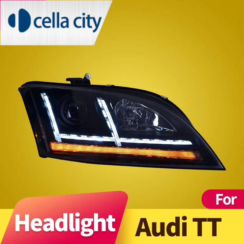

Фара в сборе для Audi TT 2006-2012 Φ DRL светодиодный Xenon Low Beam