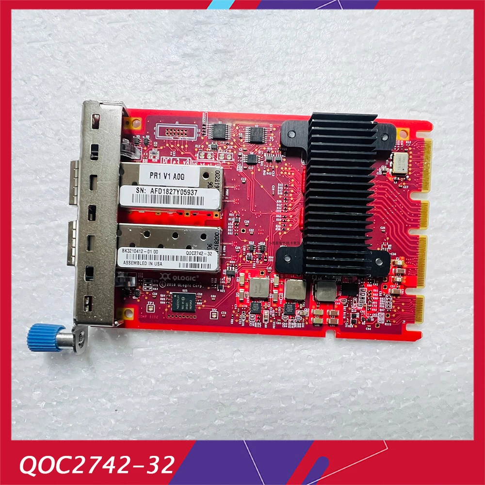 

For Qlogic QOC2742-32 QOC2742 Dual-Port 32Gb HBA Fibre Channel Card