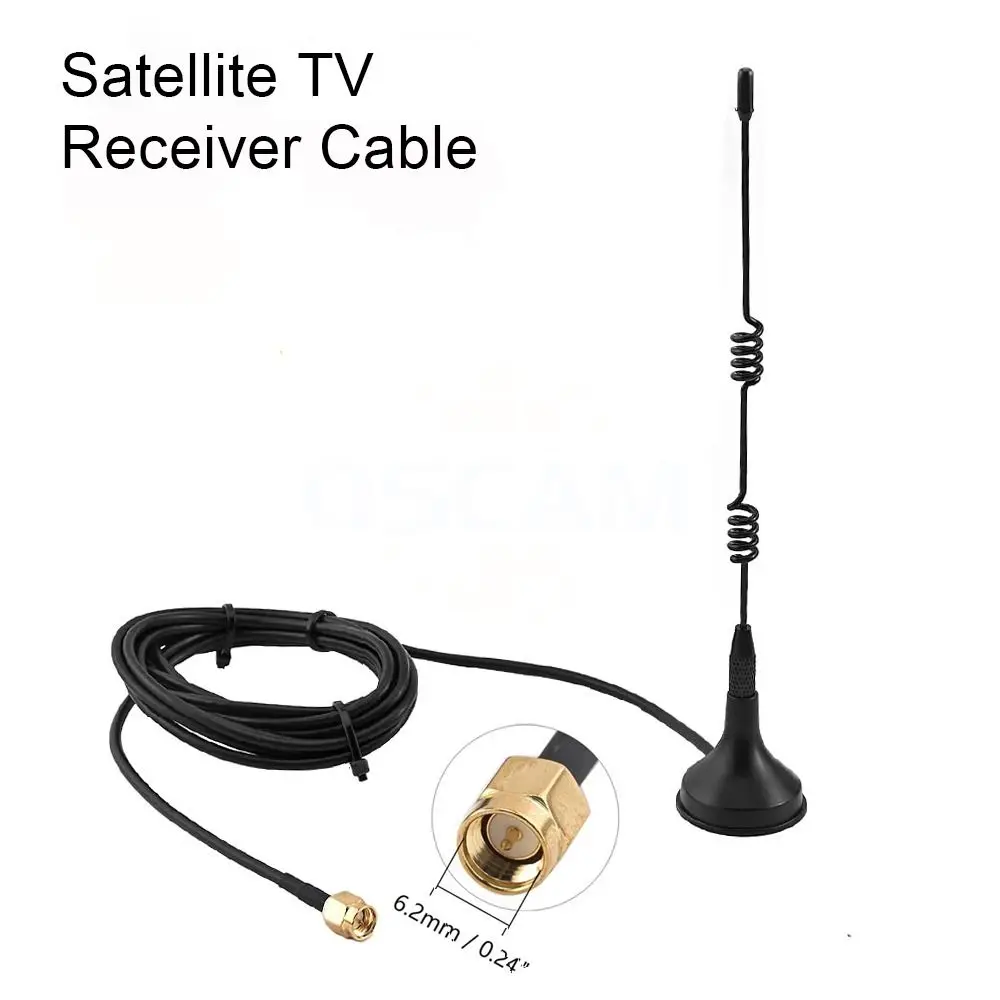 SignalRangeBoosterTVReceiverCableRPSMAMaleSatelliteReceiver