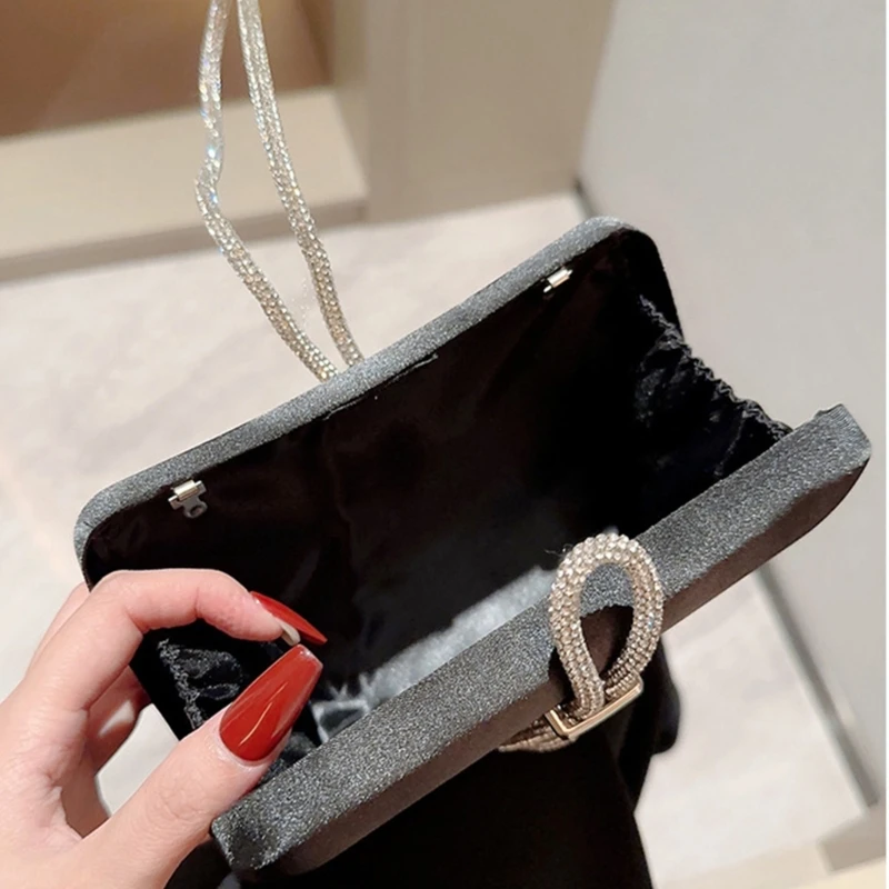 Versatile Evening Bag Handbag Clutch Purse Suitable for Parties and Weddings E74B