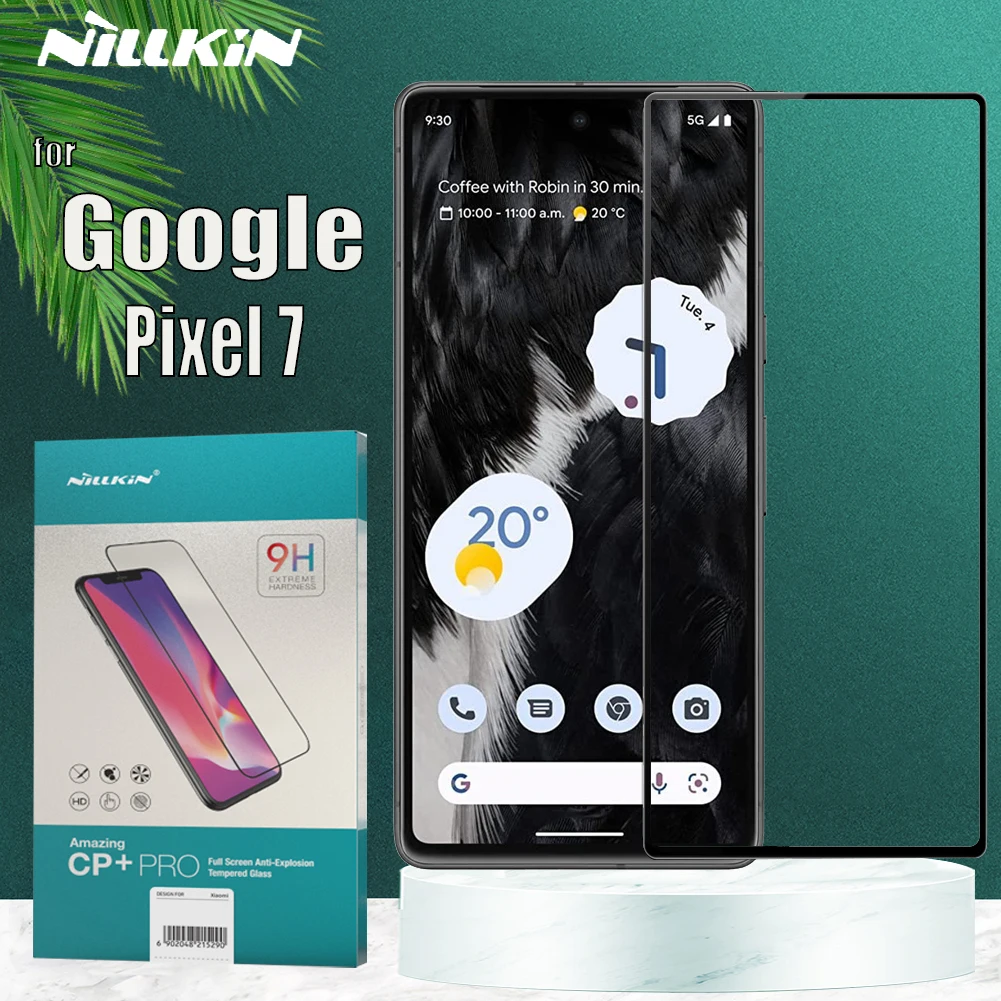 

for Google Pixel 7 Tempered Glass Screen Protector Nillkin 9H Hard HD Clear Safety Full Coverage Glass Film for Google Pixle7