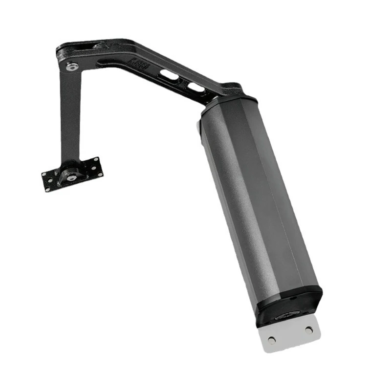 Side mounted door opener electric outdoor rainproof automatic door opener curved arm type intelligent face universal