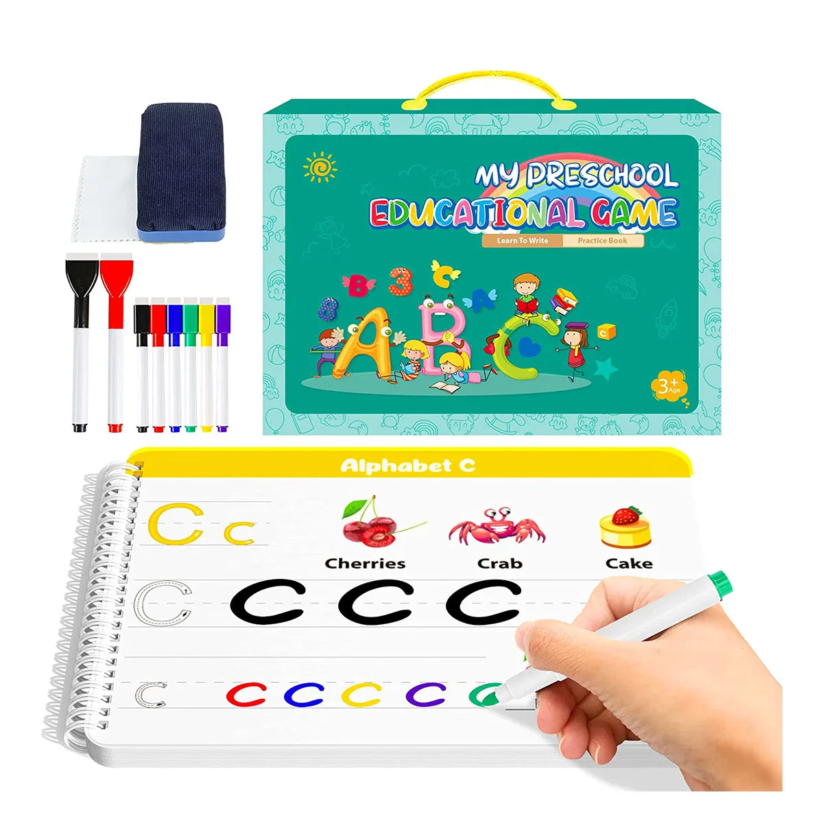 School Supplies Notebook Cute Sketch Coloring Drawing Notebook