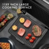 Yabano Panini Press Grill, Gourmet Sandwich Maker, Electric Indoor Grill with Non-Stick Cooking Plate and Removable Drip Tray, E 3
