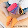 Kids Adults Anti-Slip Floor Socks Parent-Child Trampoline Cotton Breathable Socks Elasticity Sports Boys Girls Outside Children 6