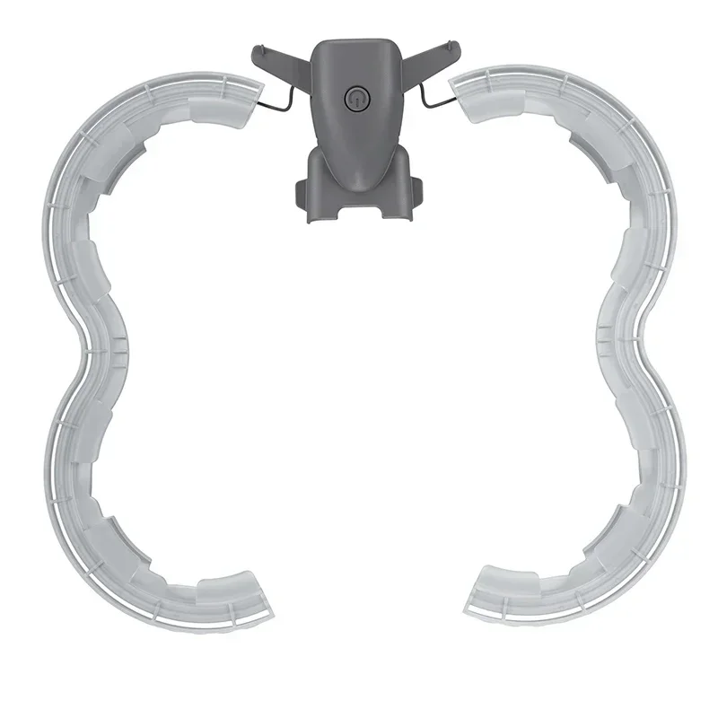 For DJI Avata 2 LED Propeller Guard Protector Rechargeable Luminous Anti-collision Ring Propellers Protective Bumper