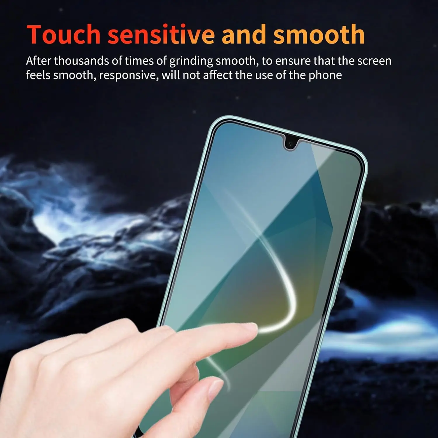Anti-Spy Tempered Glass Screen Protector Privacy Film