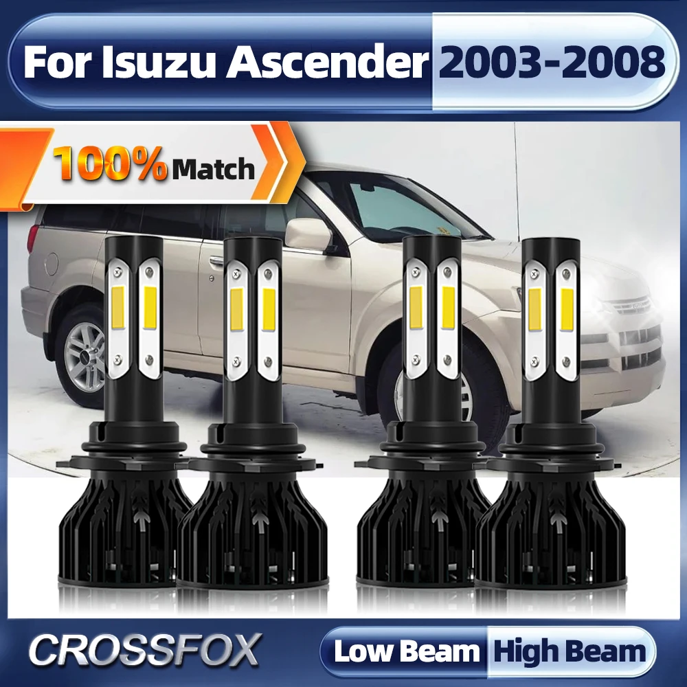 

Canbus LED Headlights 40000LM High Low Beam HB3 HB4 9005 9006 CSP Car Light For Isuzu Ascender 2003 2004 2005 2006 2007 2008