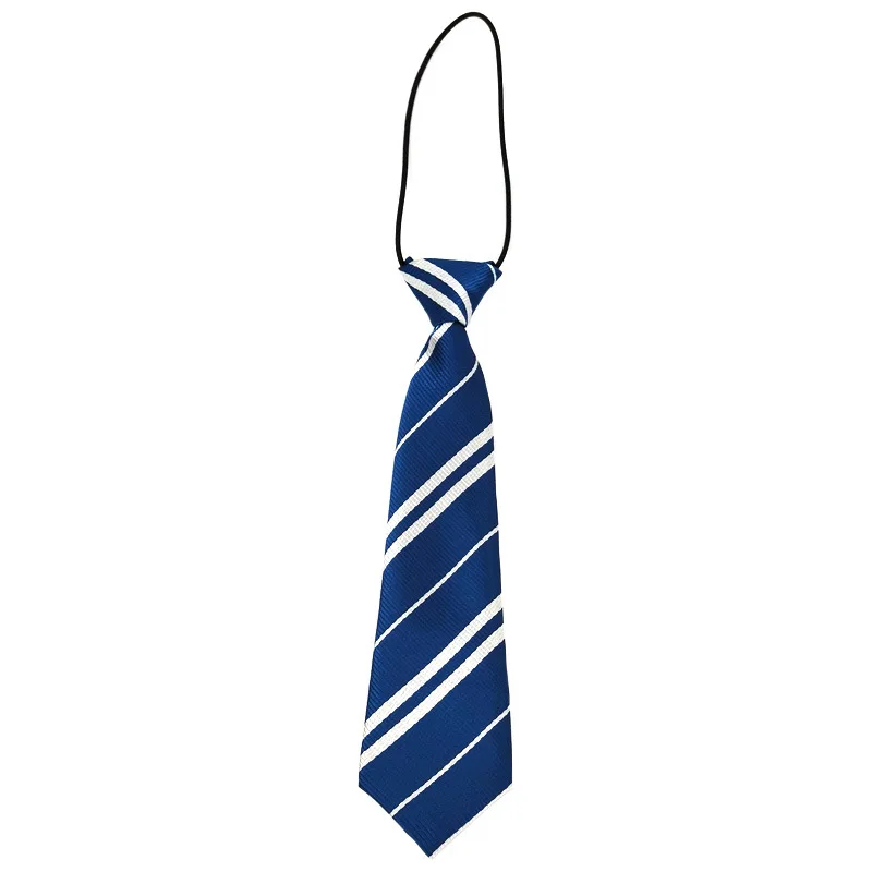 Wizarding Academy Children Harris Stripe Tie Halloween Party Cosplay Magic School Costume Accessories Prop