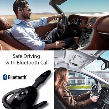 Bluetooth 5,0 Ohr Bluetooth Headset drahtlose Freis prec heinrich tung Einzel ohr haken Kopfhörer taste Kieselgel Kopfhörer mit Mikrofon — изображение 6