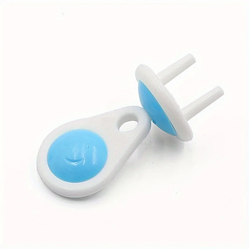 6pcs Security Electric Socket Outlet Plugs With 1 Key, Safe Socket Lock Protective Covers