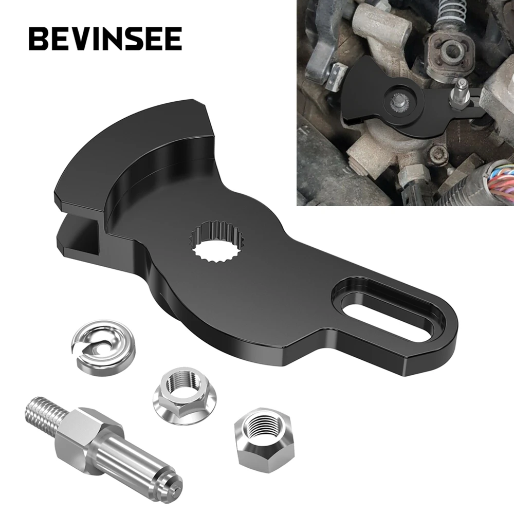 Gear Shifter BEVINSEE 5 Speed Short Shifter Arm Adjustable Manual Kit For VW for Golf 4 5 for Jetta MK4 Beetle Audi A3 TT MK1