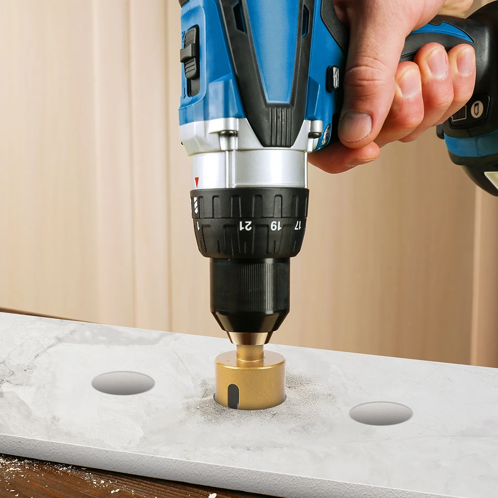 High-Grade Diamond-Coated Drill Bit for Tile, Marble, Glass, and Ceramic Drilling