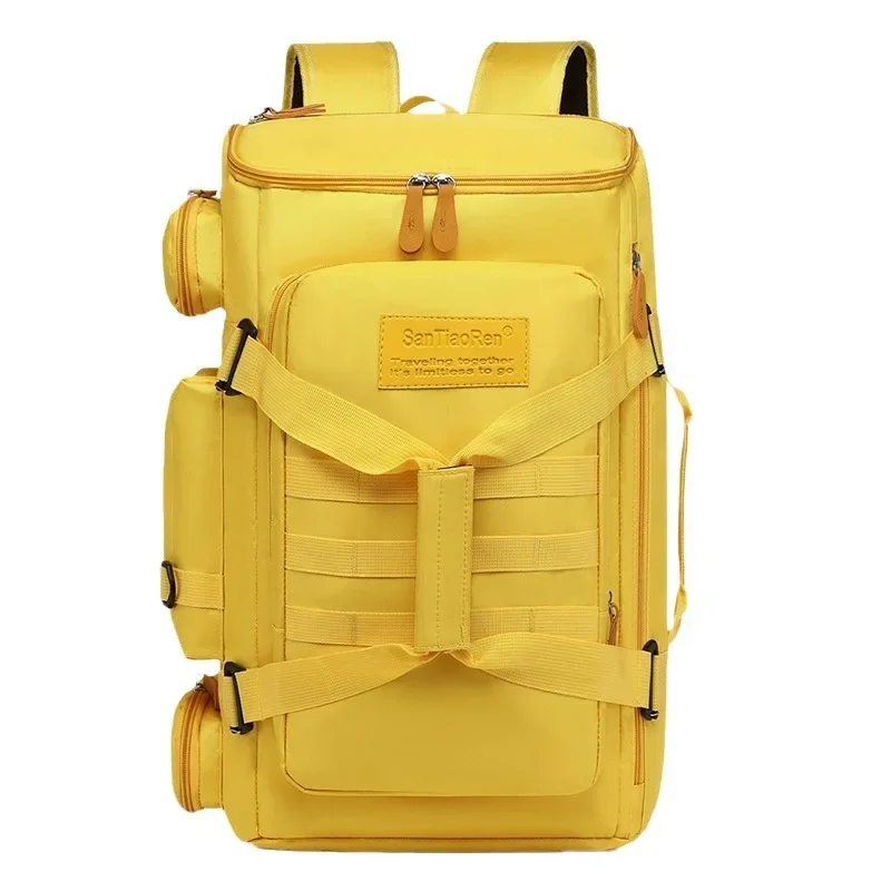 Zaino per laptop da uomo multitasche da viaggio di grande capacità Viaggio d'affari Carry-on Weekendder Zaino casual Bagagli Borsa da trekking bolso - immagine 5