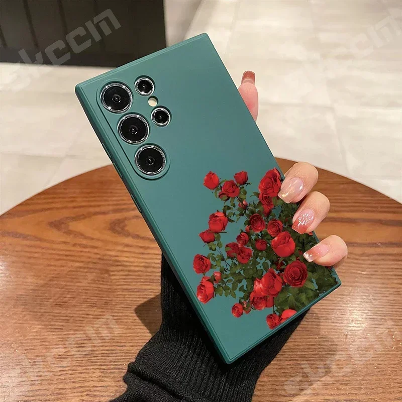 Vintage Rose Design Phone Case - Elegant Retro Fashion Cover