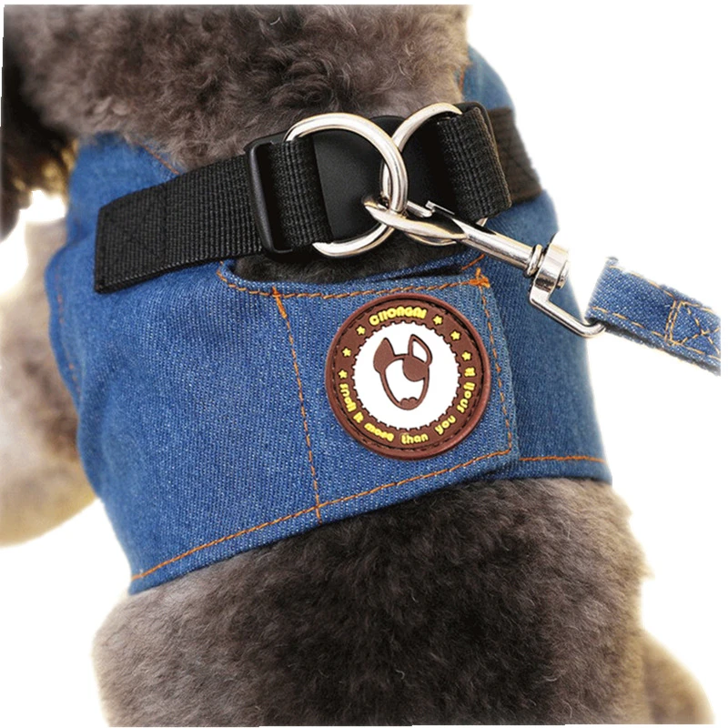 Pet Supplies Fashion Cowboy Leash Dog Chest Strap Teddy French