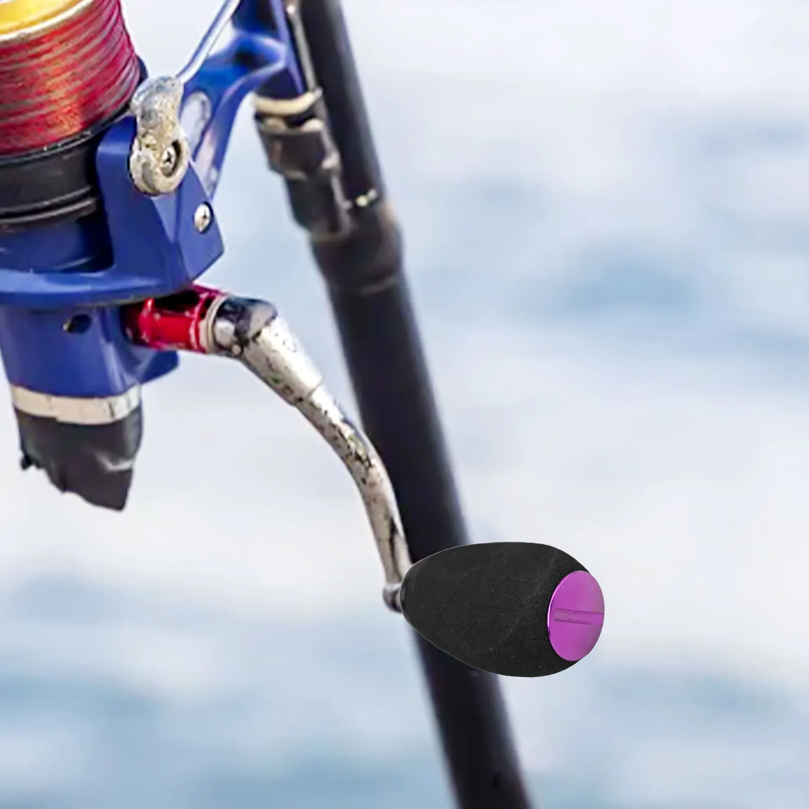 EVA Material Fishing Reel Handle Knobs For Bearing 38*24mm Bait Casting Spinner Fishing Reels Parts Tackle Accessories fishing reel fishing tackle accessory